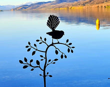 Load image into Gallery viewer, The Metal Effect - Fantail in a Tree Art