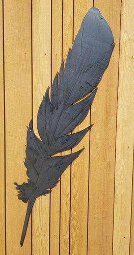 The Metal Effect Wall Art Feather