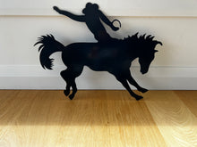 Load image into Gallery viewer, Rodeo Rider Metal Art works