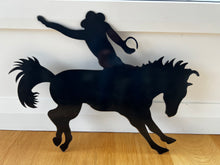 Load image into Gallery viewer, Rodeo Rider Metal Art